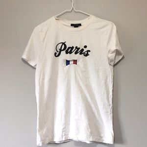 White Paris T-Shirt